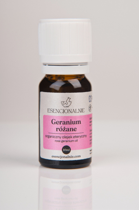 Geranium Różane - Organiczny Olejek eteryczny